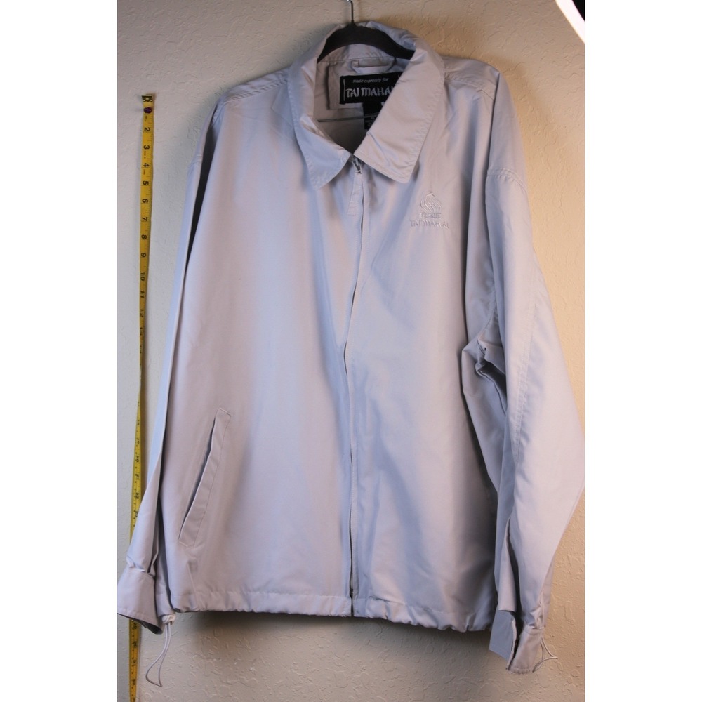 Vintage Y2K Donald Trump Tai Mahal Casino Jacket Mens XL Full Zip Windbreaker